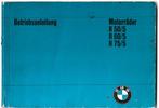 BMW R50 /5 R60 /5 R75 /5 handleiding motor, Motoren, Handleidingen en Instructieboekjes, Ophalen of Verzenden, BMW