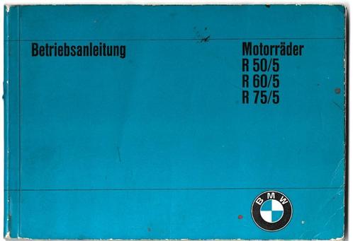 BMW R50 /5 R60 /5 R75 /5 handleiding motor, Motoren, Handleidingen en Instructieboekjes, BMW, Ophalen of Verzenden
