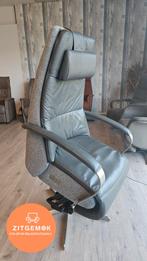 Prominent E-100 sta op fauteuil/stoel bij Zitgemak joure, Ophalen, Zo goed als nieuw, 75 tot 100 cm, Leer