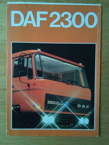 Folder DAF 2300 beschikbaar voor biedingen