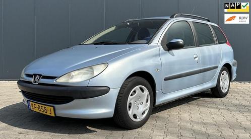 Peugeot 206 SW 1.4 X-line Airco Nieuw APK, Auto's, Peugeot, Bedrijf, Te koop, Airbags, Airconditioning, Centrale vergrendeling