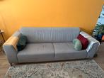 Grijze stoffen bank van Topform, Huis en Inrichting, Ophalen, Gebruikt, Driepersoons, 75 tot 100 cm