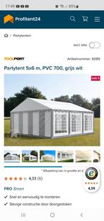 Partytent 5x6m, Ophalen, Partytent, 2 meter of meer, Zo goed als nieuw