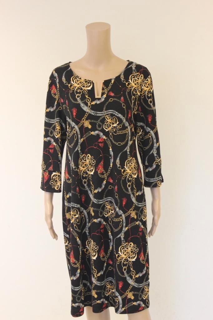 Batida zwarte jurk maat 5 (maat 44), Kleding | Dames, Jurken, Zo goed als nieuw, Maat 42/44 (L), Zwart, Knielengte, Ophalen of Verzenden