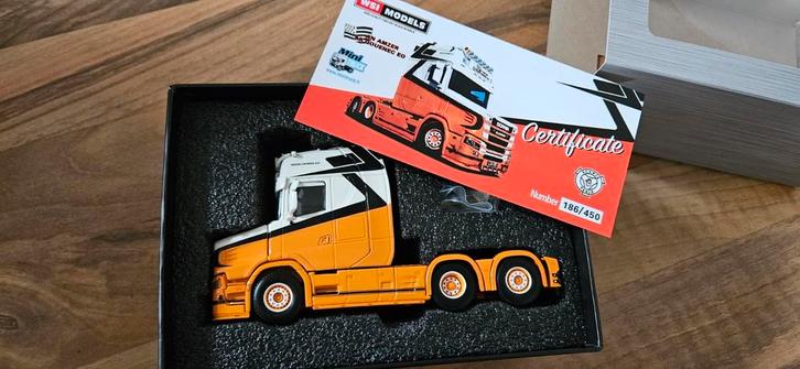 WSI SLGT Scania, Hobby en Vrije tijd, Modelauto's | 1:50, Zo goed als nieuw, Bus of Vrachtwagen, Wsi, Ophalen of Verzenden