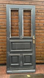 Merbau Voordeur met Beslag, Doe-het-zelf en Verbouw, Deuren en Horren, Ophalen, Gebruikt, 80 tot 100 cm, Buitendeur