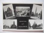L95 Groeten uit Naaldwijk - 1958, Verzamelen, Verzenden, 1940 tot 1960, Gelopen, Zuid-Holland