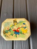 Disney The Three Little Pigs voor C'ôte d'Or 1950 litho, Verzamelen, Blikken, Ophalen of Verzenden, Zo goed als nieuw, Overige