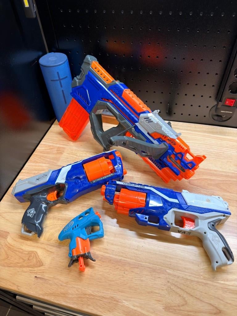 Nerf, Kinderen en Baby's, Speelgoed | Buiten | Actiespeelgoed, Ophalen, Gebruikt