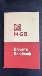 MGB Driver's handbook Tourer en GT (Nieuwstaat), Ophalen