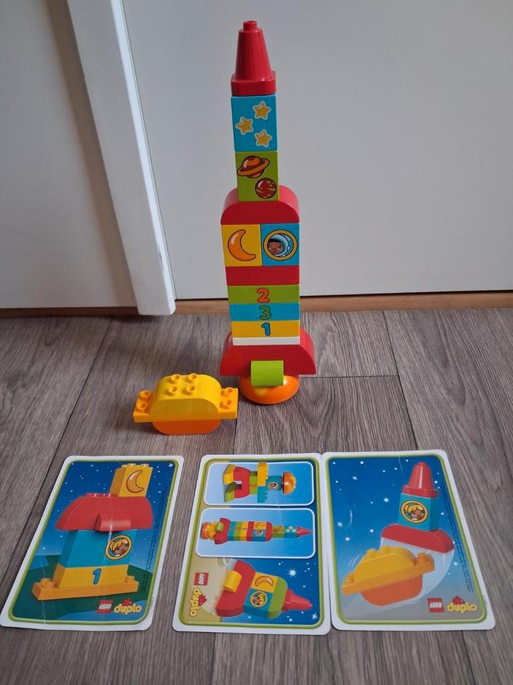 Lego Duplo mijn eerste raket 10815, Kinderen en Baby's, Speelgoed | Duplo en Lego, Zo goed als nieuw, Duplo, Complete set, Ophalen of Verzenden