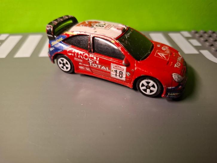 Majorette 254e - Citroën Xsara WRC [rood] 1/57, Hobby en Vrije tijd, Modelauto's | Overige schalen, Gebruikt, Auto, Ophalen of Verzenden