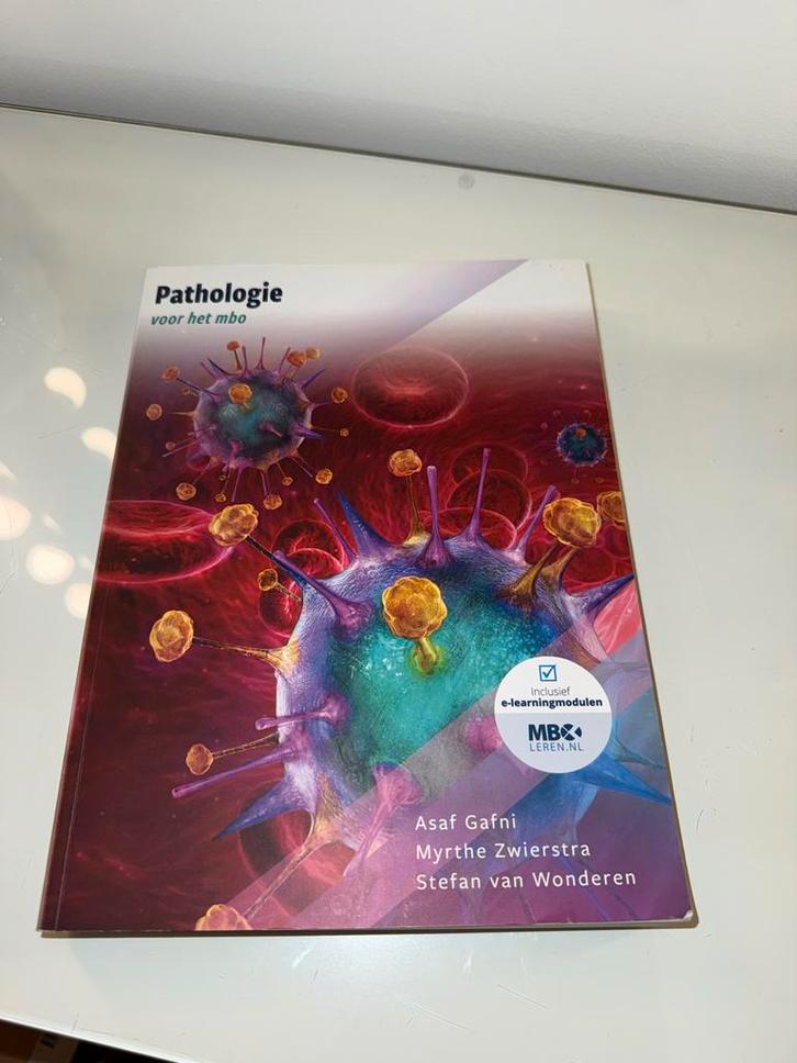 Pathologie Boek Doktersassistente MBO, Boeken, Studieboeken en Cursussen, Zo goed als nieuw, MBO, Beta, Ophalen of Verzenden