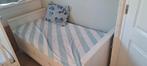 wit houten peuterbed met lades, 70x140, Gebruikt, Wit, Overige maten, Hout