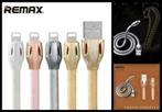 Dennis Gadgets : Remax Snake iPhone oplaadsnoer in div. kl, Ophalen of Verzenden, Nieuw, Apple iPhone