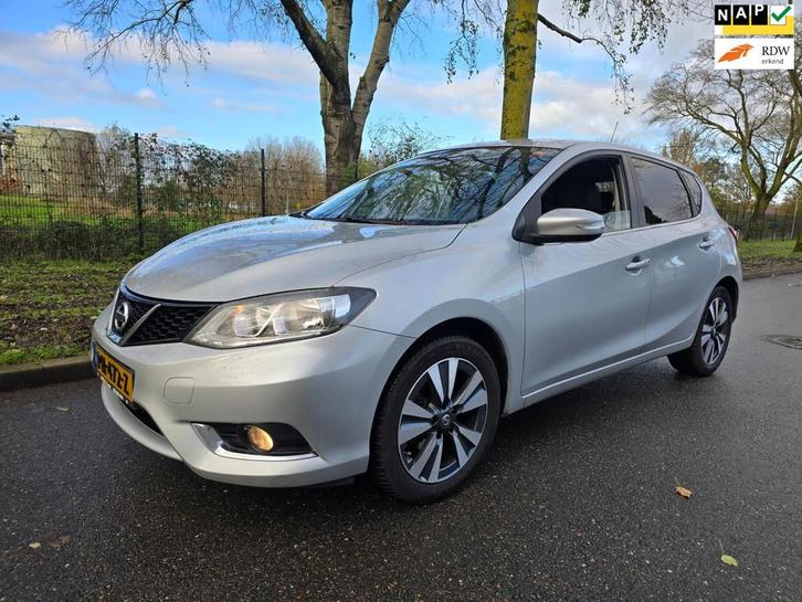 Nissan Pulsar 1.2 DIG-T N-Connecta motor defect lees tekst!, Auto's, Nissan, Bedrijf, Te koop, Pulsar, ABS, Achteruitrijcamera