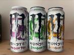 Erg zeldzame Monster Energy (dragon tea, rehad, coffee), Verzamelen, Blikken, Ophalen of Verzenden, Zo goed als nieuw, Overige