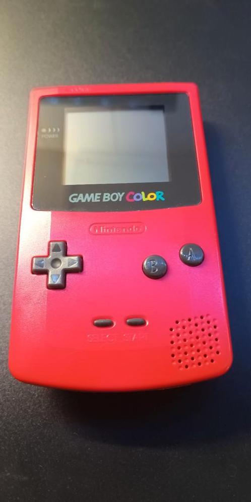Gameboy Color Rood, Spelcomputers en Games, Spelcomputers | Nintendo Game Boy, Gebruikt, Game Boy Color, Ophalen