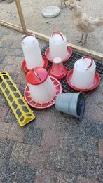 Voersilo drinktoren € 3 p/st, Dieren en Toebehoren, Pluimvee | Toebehoren, Ophalen of Verzenden, Gebruikt, Drinken en Voederen