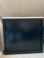 Zwarte metalen roldeurkast/archiefkast 80x40x75 (bxdxh), Huis en Inrichting, Kasten | Roldeurkasten en Archiefkasten, Ophalen