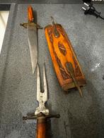 antike Indian Carving Set with Stand, Huis en Inrichting, Keuken | Keukenelementen, Zo goed als nieuw, Minder dan 100 cm, 25 tot 50 cm