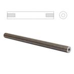 Stalen as 100cmx20mm, beide kanten schroefdraad, Auto diversen, Aanhangwagen-onderdelen, Ophalen of Verzenden