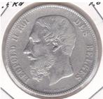 België 5 Francs, 1873, zilver, Zilver, Ophalen of Verzenden, België, Losse munt