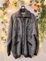 Heerlijk warm vintage mohair en wollen vest, Kleding | Dames, Ophalen of Verzenden, Zo goed als nieuw, Maat 46/48 (XL) of groter