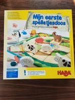 Haba mijn eerste spelletjesdoos, Ophalen, Zo goed als nieuw