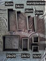 verschillende wandplanken/wandboxen, Ophalen of Verzenden