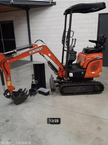 KINGWAY VIP10 minigraafmachine accesiores + 3 JAAR garantie beschikbaar voor biedingen