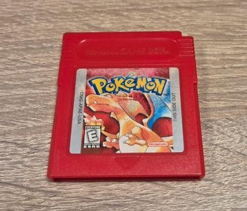 Pokemon Red Gameboy game beschikbaar voor biedingen