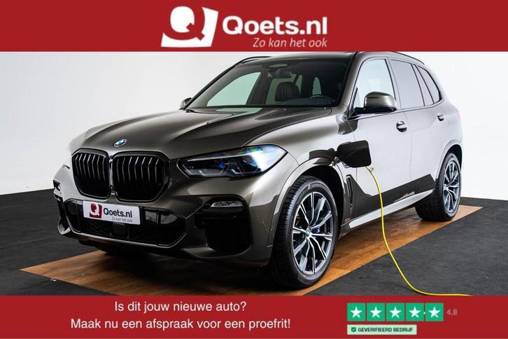 BMW X5 xDrive45e High Executive M Sport - Trekhaak - Panoram, Auto's, BMW, Bedrijf, Te koop, X5, 360° camera, 4x4, ABS, Achteruitrijcamera