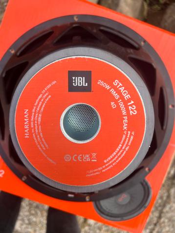 JBL Stage 122 Subwoofer - 1000W - Incl. Doos & Optie Kabels beschikbaar voor biedingen