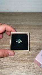 2x Ronde diamanten ring zilver, Ophalen of Verzenden, Dame, Zilver, Kleiner dan 17