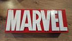 LEGO Marvel Super Heroes - MARVEL Logo & Minifigures 76313, Ophalen, Zo goed als nieuw, Complete set, Lego