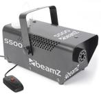 Beamz - S500 Rookmachine incl. vloeistof, Ophalen of Verzenden, Nieuw, Rookmachine, Kleur