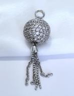 TI SENTO zilveren (925) BAL kettinghanger/ hanger ZIRKONIA'S, Sieraden, Tassen en Uiterlijk, Kettinghangers, Ophalen, Met edelsteen