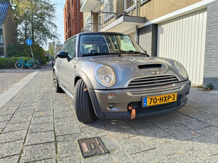 Mini 1.6 16V Cooper S r53 210pk 2002 Grijs, Auto's, Mini, Particulier, Cooper S, Airbags, Airconditioning, Alarm, Bluetooth, Boordcomputer
