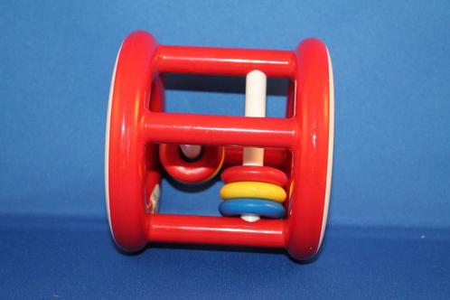Ambi Toys Clickety Clack Rammelaar, rond met ringen. K2, Kinderen en Baby's, Speelgoed | Babyspeelgoed, Gebruikt, Rammelaar, Ophalen of Verzenden