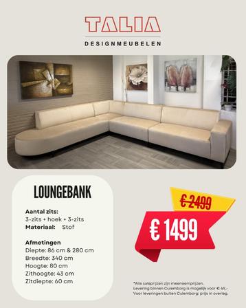 Verschillende (lounge/hoek)banken - Sale! beschikbaar voor biedingen