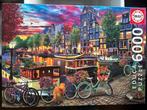 Educa Puzzel Amsterdam 6000 stukjes, Ophalen of Verzenden, Meer dan 1500 stukjes, Zo goed als nieuw, Legpuzzel