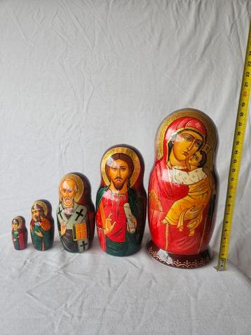 Russische Matroesjka Poppen - Religieus beschikbaar voor biedingen