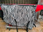 Zebra zweetdeken 145 - 195 epplejeck, Dieren en Toebehoren, Paarden en Pony's | Dekens en Dekjes, Ophalen, Zo goed als nieuw