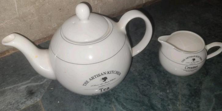 Artisan Kitchen Servies Set, Huis en Inrichting, Keuken | Servies, Zo goed als nieuw, Compleet servies, Overige stijlen, Aardewerk