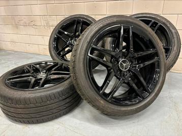 19” ORIGINELE MERCEDES AMG E/S/GLC ZOMERSET TPMS 5x112!