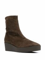 clergerie lexa suede chelsea ankle boots enkellaars | 38, Bruin, Lage of Enkellaarzen, Ophalen of Verzenden, Zo goed als nieuw