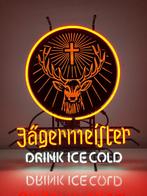Jägermeister glas neon lamp / lichtreclame, Ophalen of Verzenden, Nieuw, Lichtbak of (neon) lamp