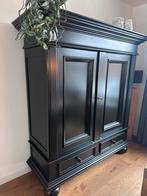 Massieve Eiken Buffetkast, Gebruikt, Met deur(en), 150 tot 200 cm, Eikenhout