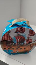 Janod Piraten Puzzel in Koffer, Ophalen of Verzenden, 10 tot 50 stukjes, Zo goed als nieuw, 4 tot 6 jaar